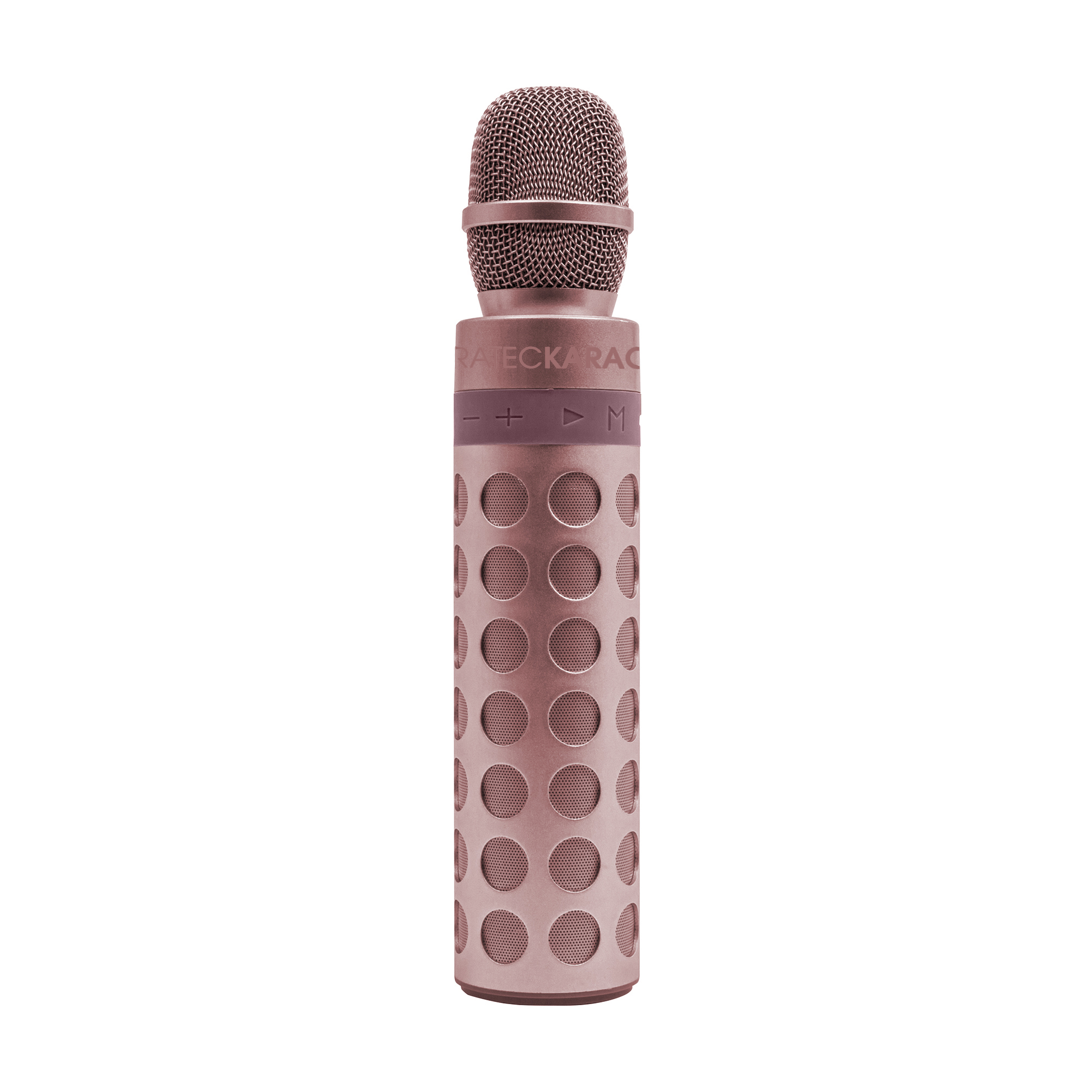 TERRATEC Karaoke Bluetooth Lautsprecher, Rose Gold