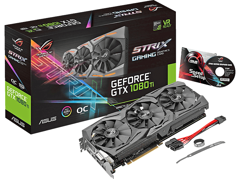 Tarjeta gráfica | ASUS Rog Strix GeForce GTX 1080 TI O11G