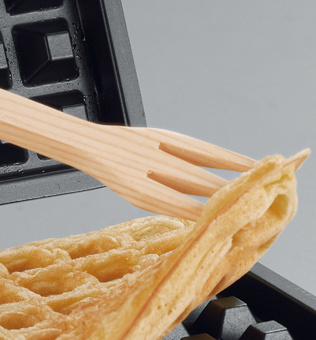 CLOER 1445 Brüssler Waffeleisen Edelstahl