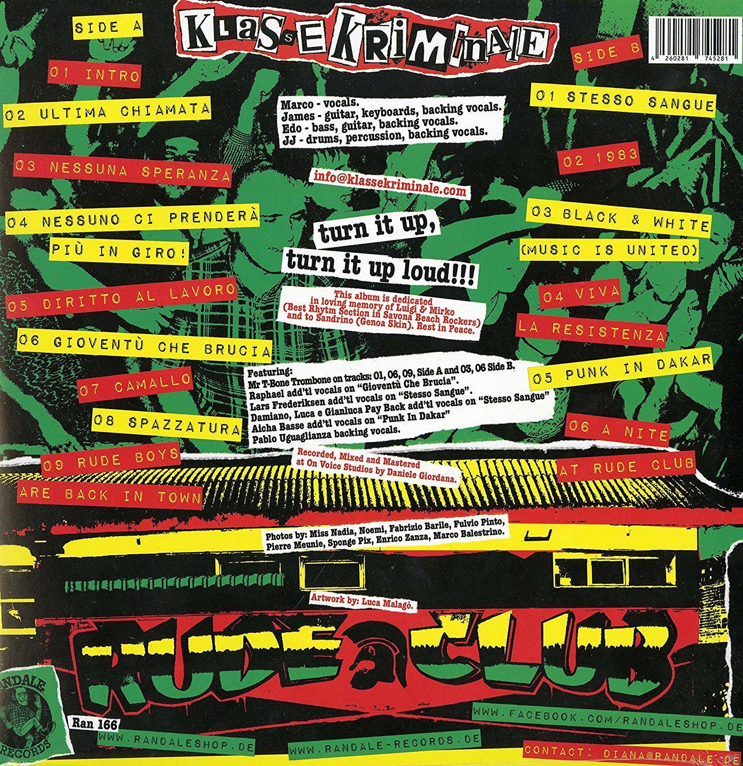 Klasse Kriminale - Rude Club  - (Vinyl)