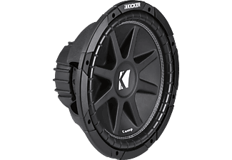 KICKER 43C124 - Subwoofer (Schwarz)