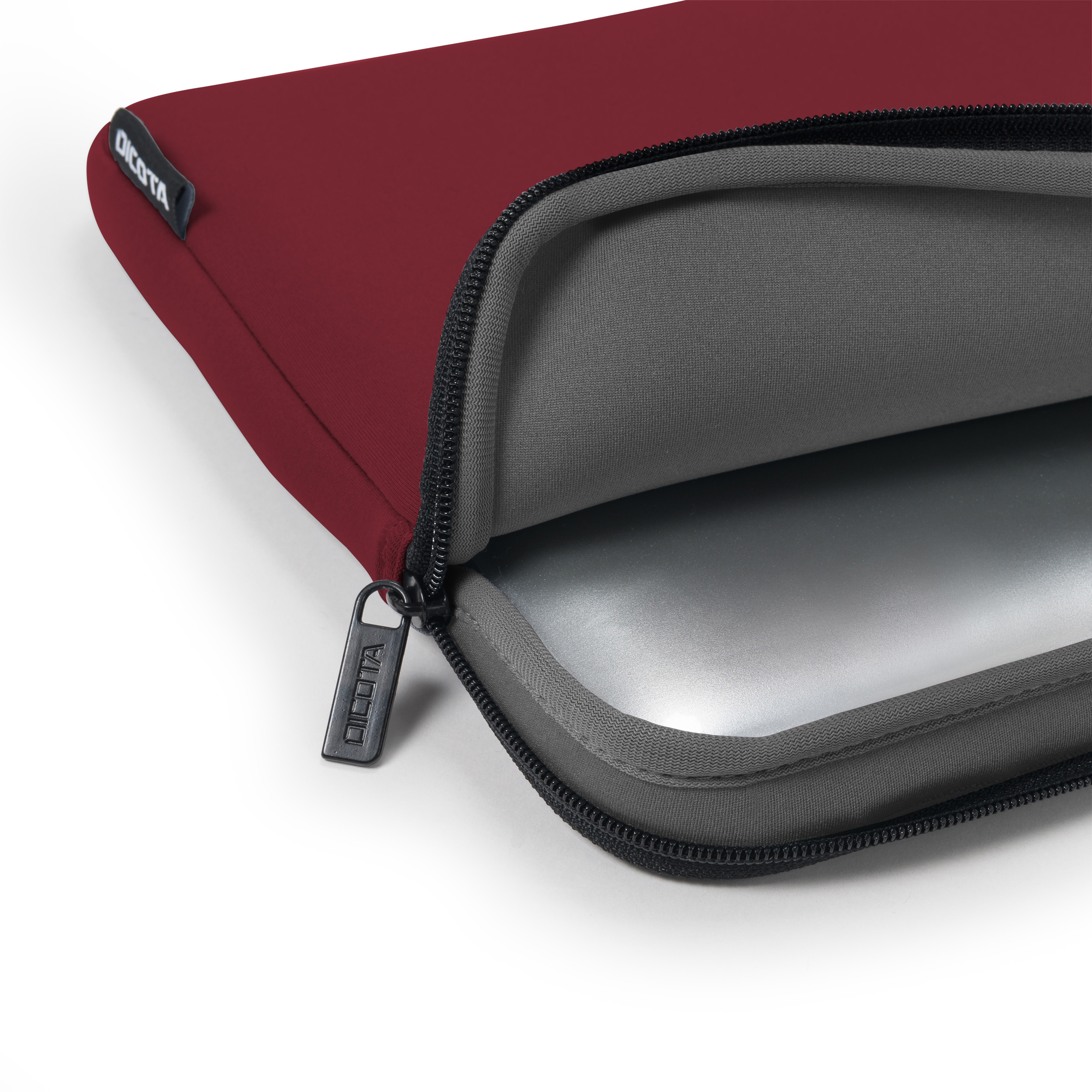 DICOTA Skin BASE Notebooktasche Sleeves für Universal Synthetisches Neopren, Rot