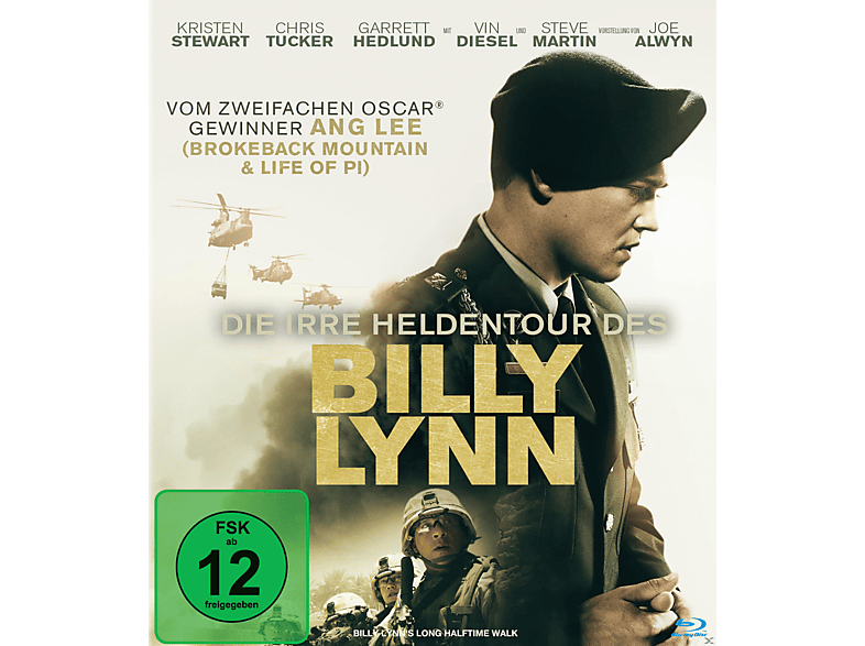 Die irre Heldentour Billy des Lynn Blu-ray