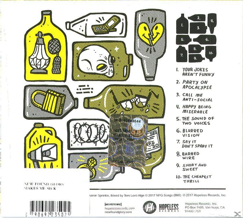 New Found Glory - Makes Me Sick  - (CD)