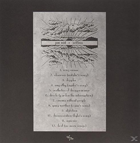 Joni Void - Selfless  - (LP + Download)