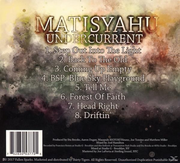 Matisyahu - Undercurrent  - (CD)