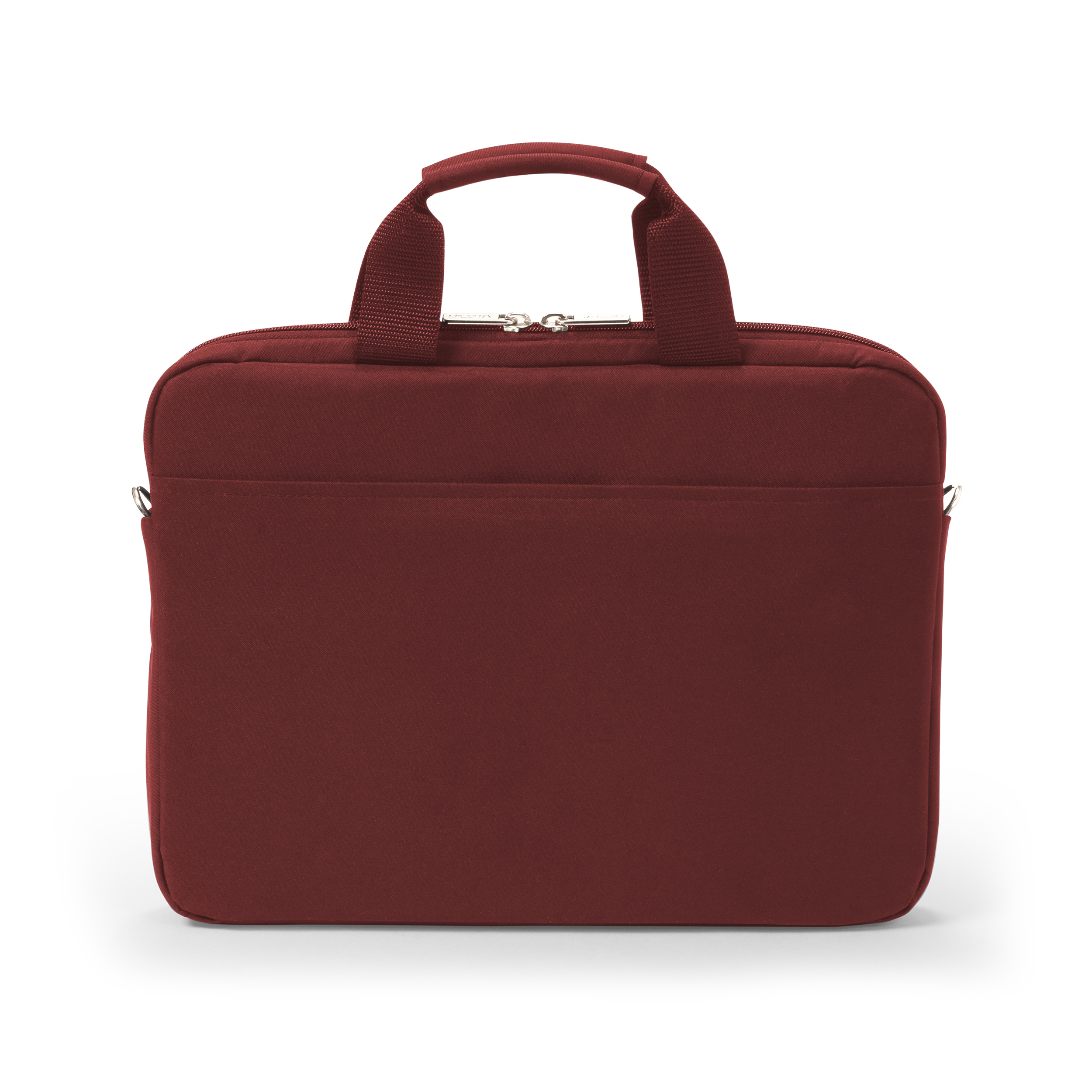 DICOTA Slim Case BASE Notebooktasche Umhängetasche für Universal Polyester, Rot