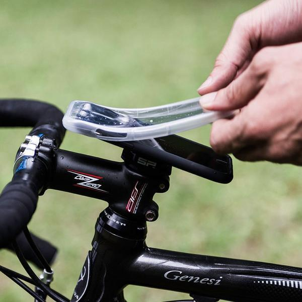 Connect SP GADGETS Fahrrad SP Transparent Handyhalterung,