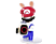 UBISOFT UBISOFT Mario & Rabbids Kingdom Battle Collezione di personaggi - statuina di Mario Rabbid - 8 cm - Personaggio gioco (Multicolore)