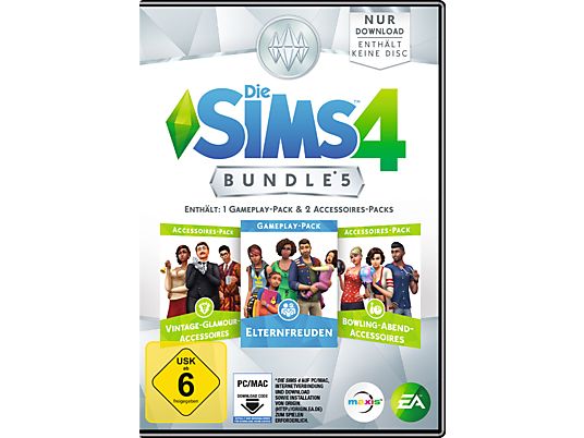 Sims 4 Bundle Pack 5 - Erweiterungspack (DLC ohne Datenträger) - [PC]