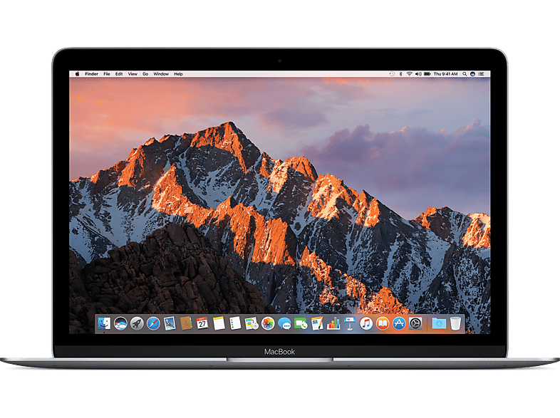 APPLE MacBook 12'' Retina 256 GB Intel Core m3 Space Gray Edition 2017 (MNYF2FN/A)