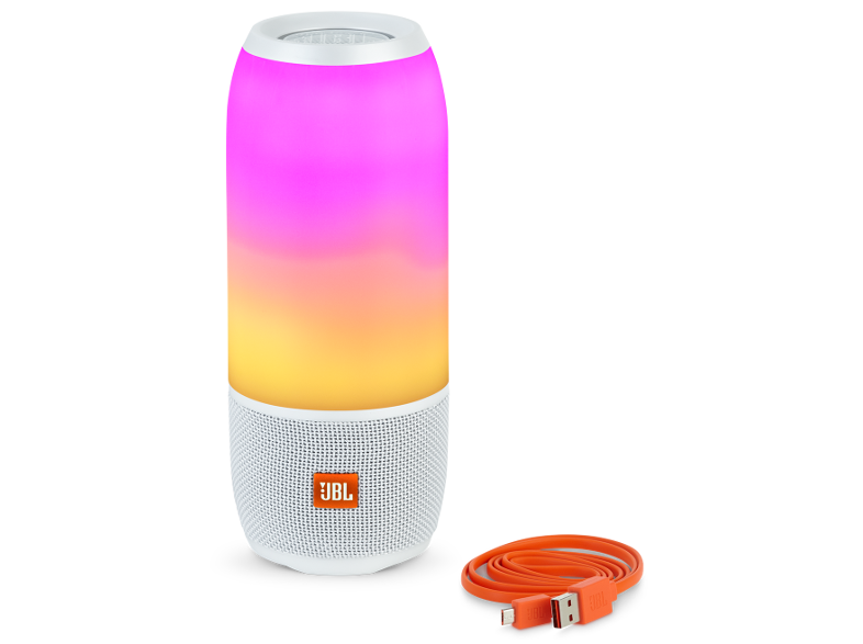JBL PULSE 3 bluetooth hangszóró, fehér
