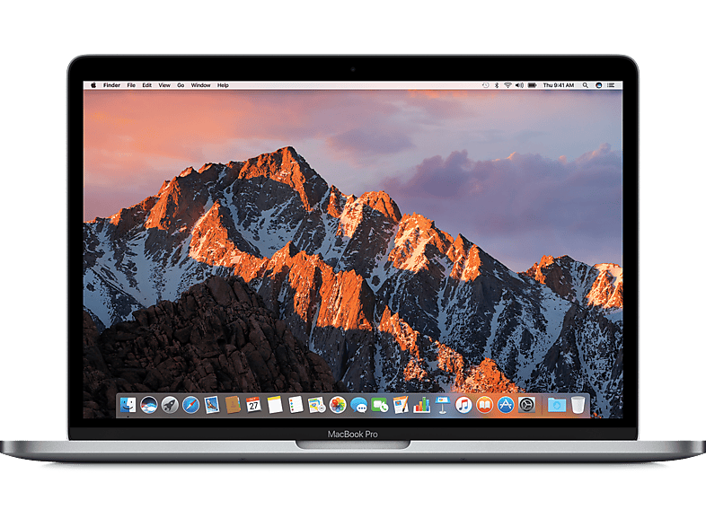 APPLE MacBook Pro 13'' 128 GB Intel Core i5-7360U Space Gray (2017) QWERTY (MPXQ2N/A)