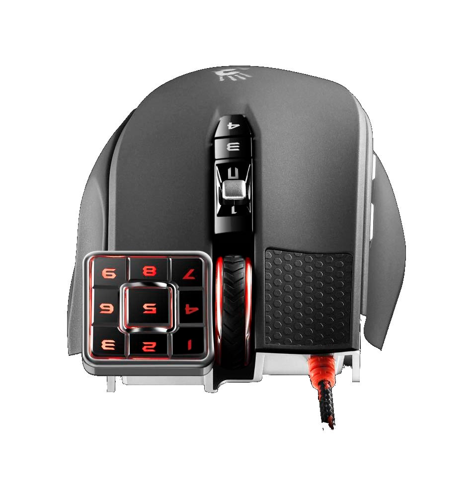 A4 TECH Bloody Ml160A Siyah C3 Aktif Lazer 8200Cpı-İsw,İsc Kablolu Gaming Mouse