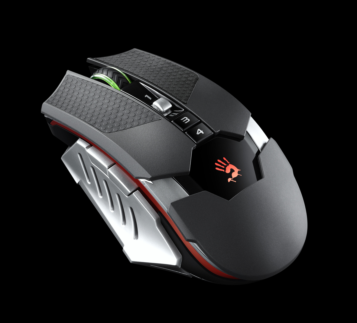 A4 TECH Bloody Rt5A Siyah Şarjlı Core3 Aktif Optik 4000Cpı Kablosuz Gaming Mouse
