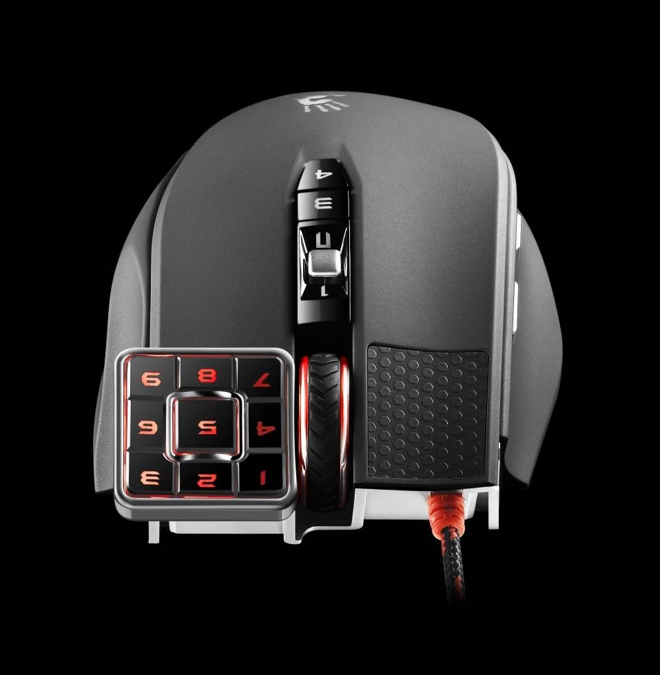 A4 TECH Bloody Ml160A Siyah C3 Aktif Lazer 8200Cpı-İsw,İsc Kablolu Gaming Mouse