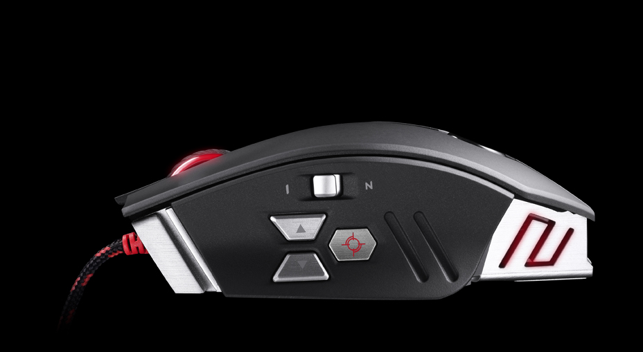 A4 TECH Bloody Zl5 Siyah M.Core Lazer Gamer 8200Cpı-M.Ayak Kablolu Gaming Mouse
