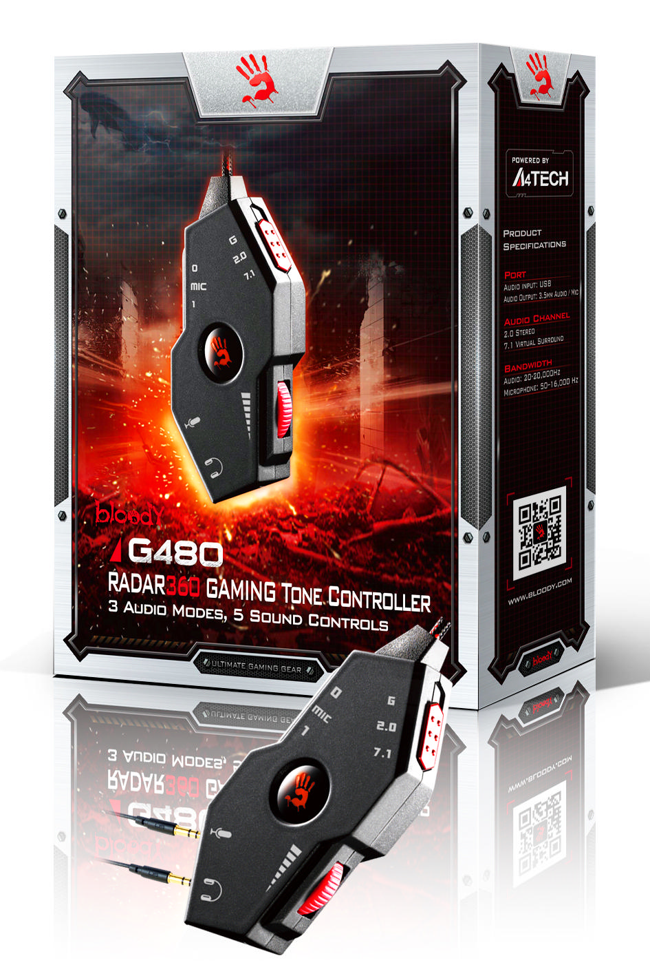 A4 TECH Bloody G480 Radar360 Tone Controller
