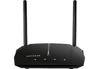 NETGEAR NETGEAR AC1200 Dualband-WLAN-Router - Wireless Router - 4-Port-Switch - Nero - Router WLAN (Nero)