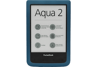 POCKETBOOK Aqua 2 8 GB Wifi kék por és cseppálló e-book olvasó