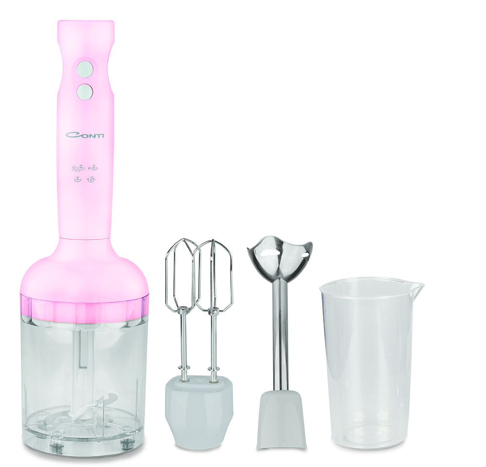 CONTI CMD-207 Multıset 3 Trendy Blender Set Pembe veya Turkuaz
