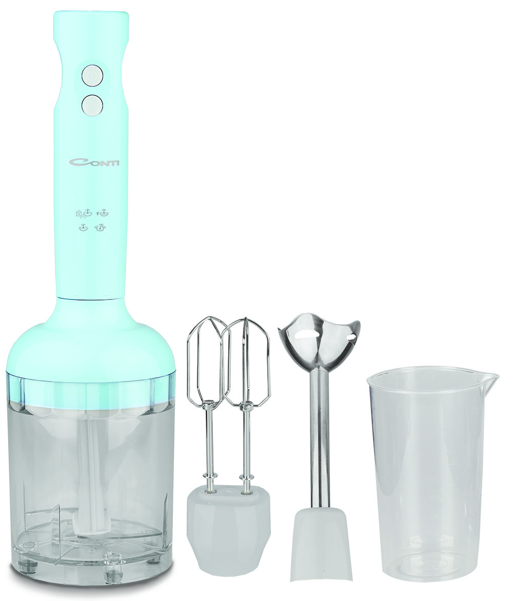 CONTI CMD-207 Multıset 3 Trendy Blender Set Pembe veya Turkuaz
