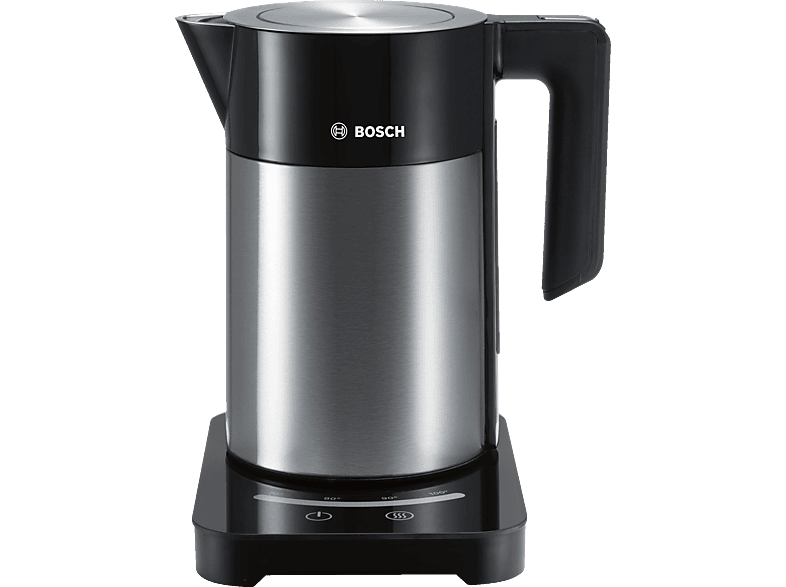 BOSCH TWK7203 Wasserkocher, Edelstahl/Schwarz