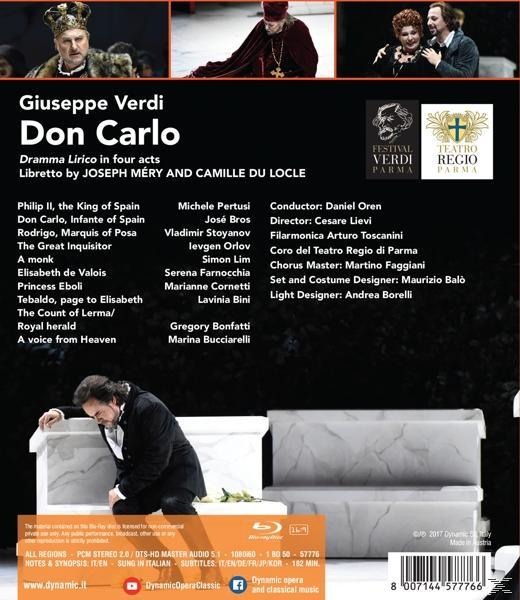 VARIOUS - Don Carlo - (Blu-ray)