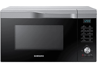 Microondas - Samsung MC28M6055CS, Horno, Grill, 28L, 900W, 6 niveles, Negro Plata