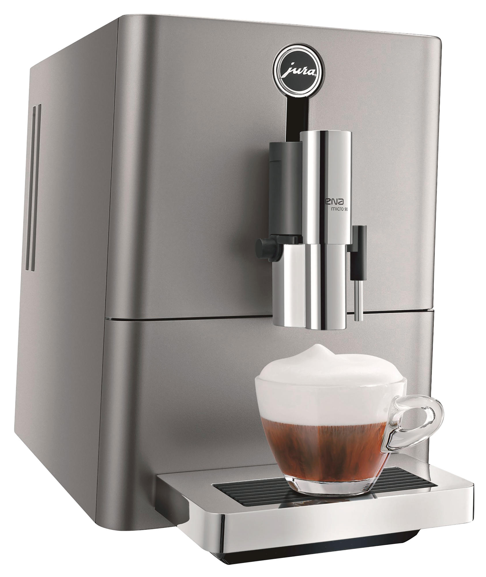 JURA ENA Micro 90 Kaffeevollautomat Dark Inox