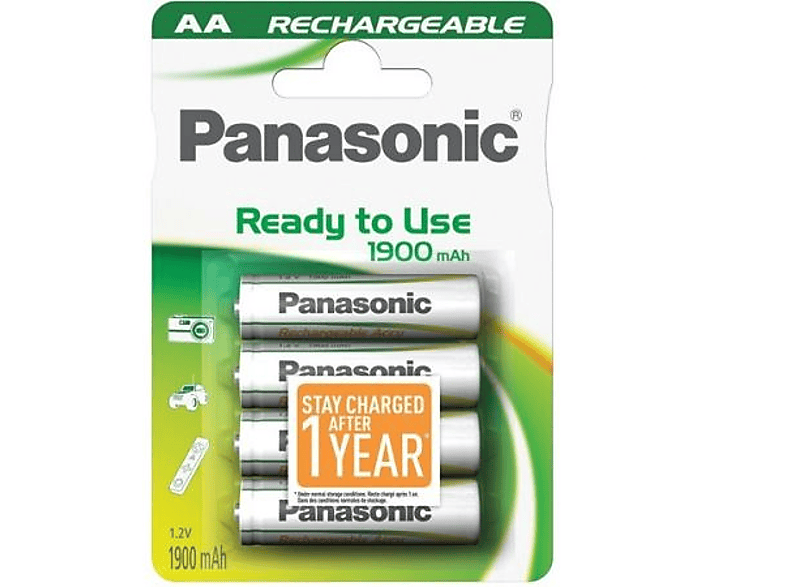 PANASONIC HHR3MVE/4BC 1900MAH AA előre feltöltött akkumulátor