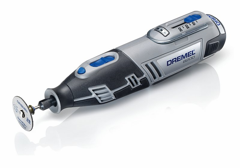 DREMEL 8200 (F0138200KN) Multifunkltionswerkzeug, Grau/Schwarz/Blau