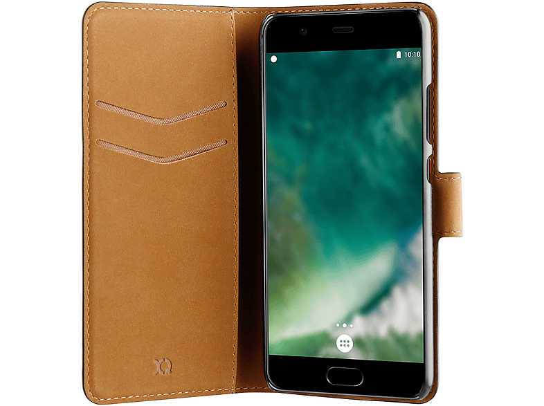 Xqisit Slim Wallet Selection Huawei P10 Plus Zwart