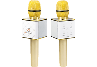 TECHNAXX BT-X31 Mikrofon Weiß/Gold