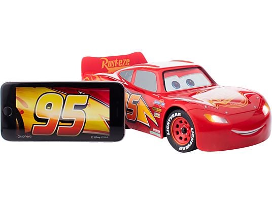 SPHERO Ultimate Lightning McQueen - Voiture de course pilotée par application. (Rouge)