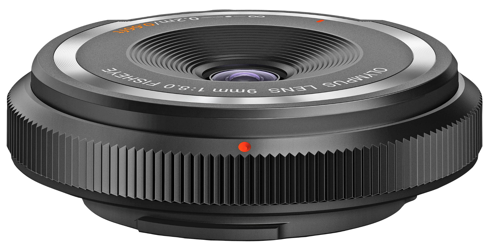 9 Body mm Micro-Four-Thirds, 9 Lens OLYMPUS F8.0 (Objektiv mm - f/8 9mm für Cap Schwarz)