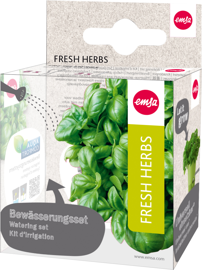 EMSA 515351 Fresh Herbs Bewässungs-Set Mehrfarbig
