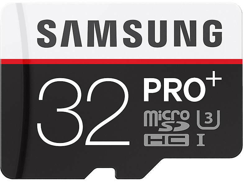 SAMSUNG Geheugenkaart microSDHC PRO+ 32 GB U3 (MB-MD32DA/EU)