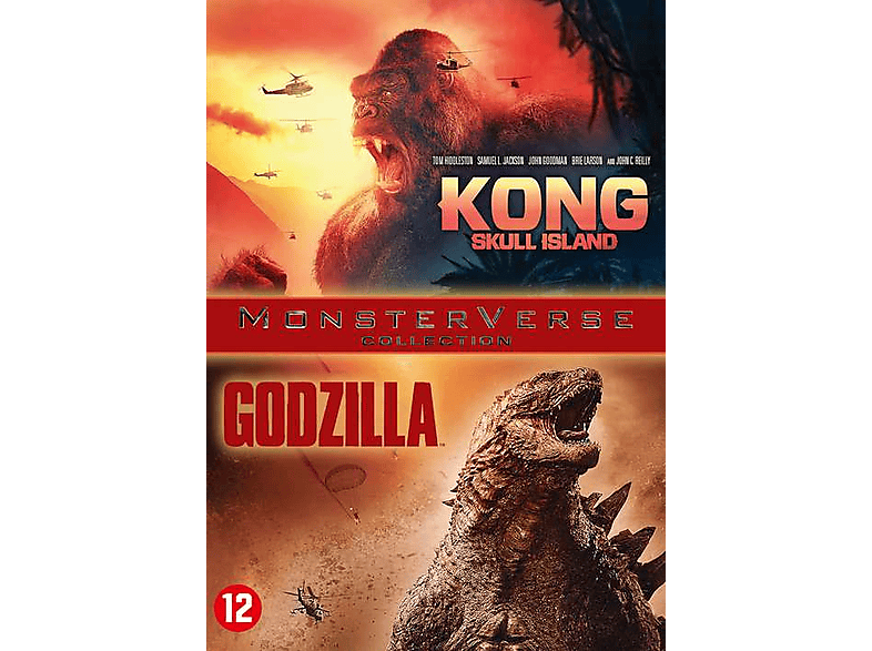 Kong - Skull Island + Godzilla DVD