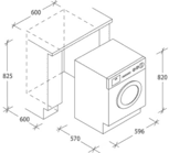 Waschmaschine CBWM 814D-S