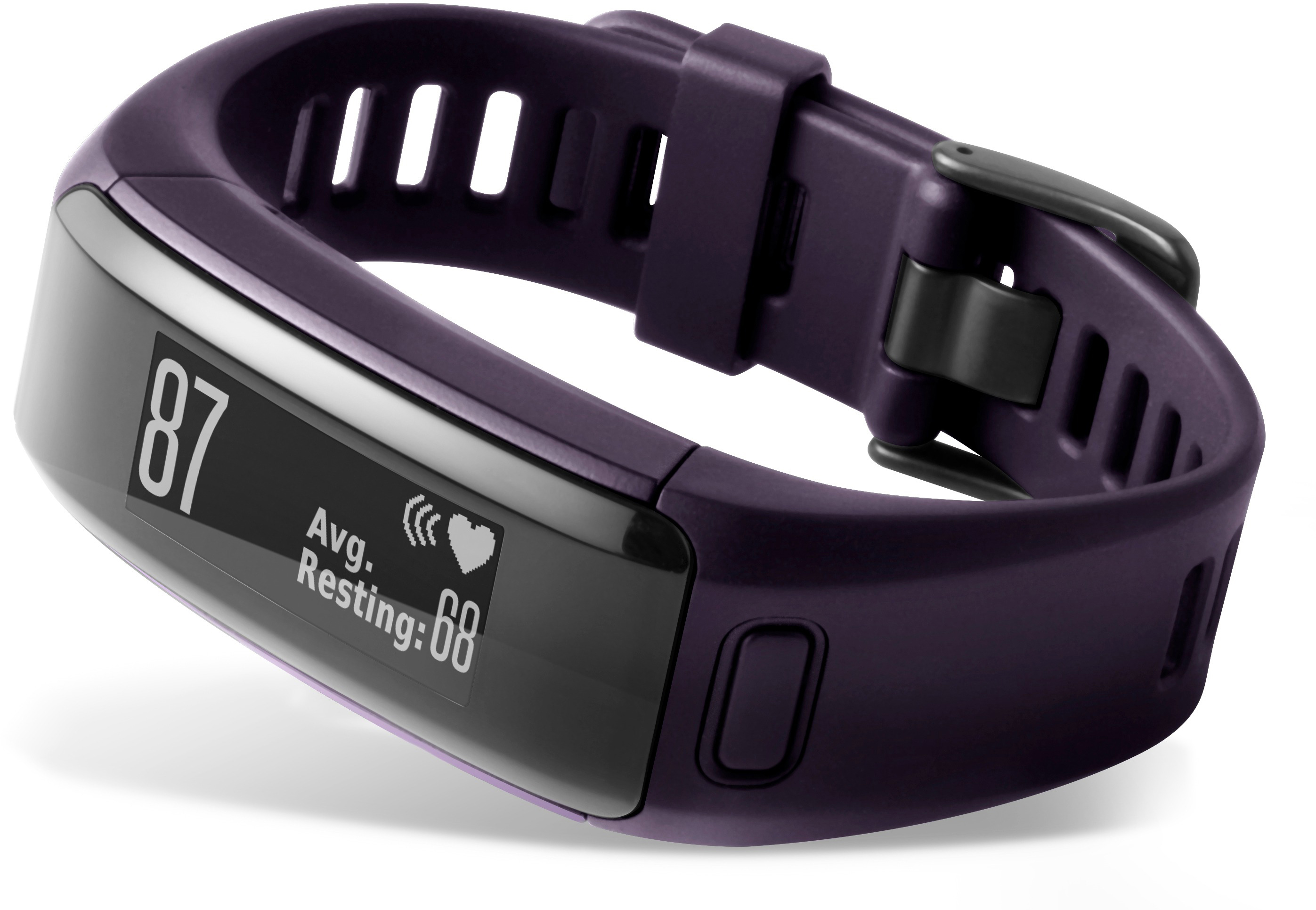 GARMIN vivosmart HR, Fitnessarmband, 137-188 mm, Lila