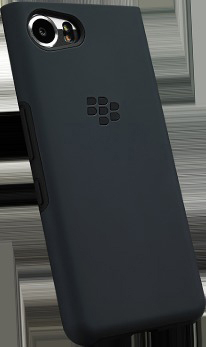 Dual Blackberry, KEYone, Layer Backcover, BLACKBERRY Schwarz Shell,