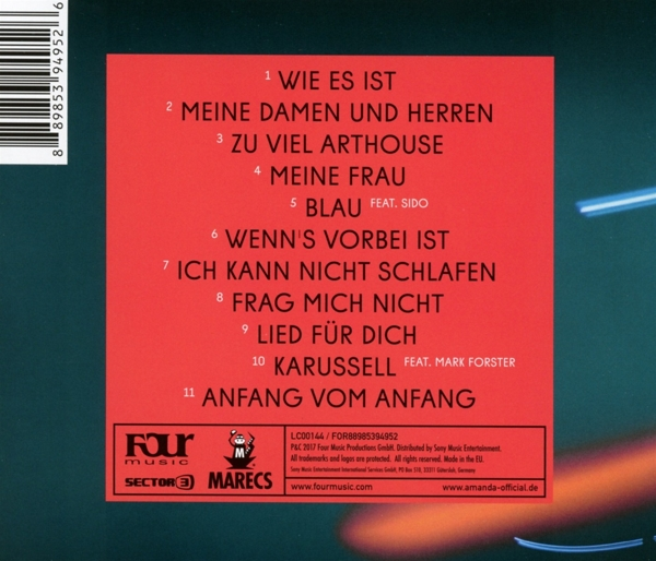 Amanda - Karussell  - (CD)