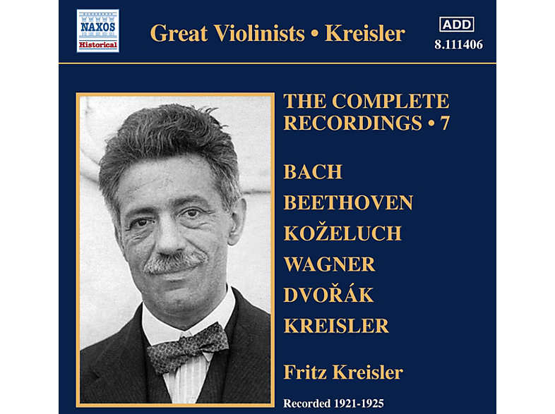 クラシック Fritz Kreisler, Complete RCA Recordings
