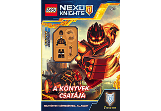 LEGO Nexo Knights - A könyvek csatája! + ráadás minifigurával