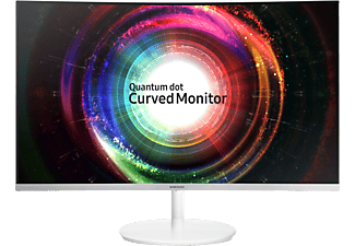 SAMSUNG LC32H711QEUXEN - Moniteur, 31.5 ", WQHD, 60 Hz, Blanc