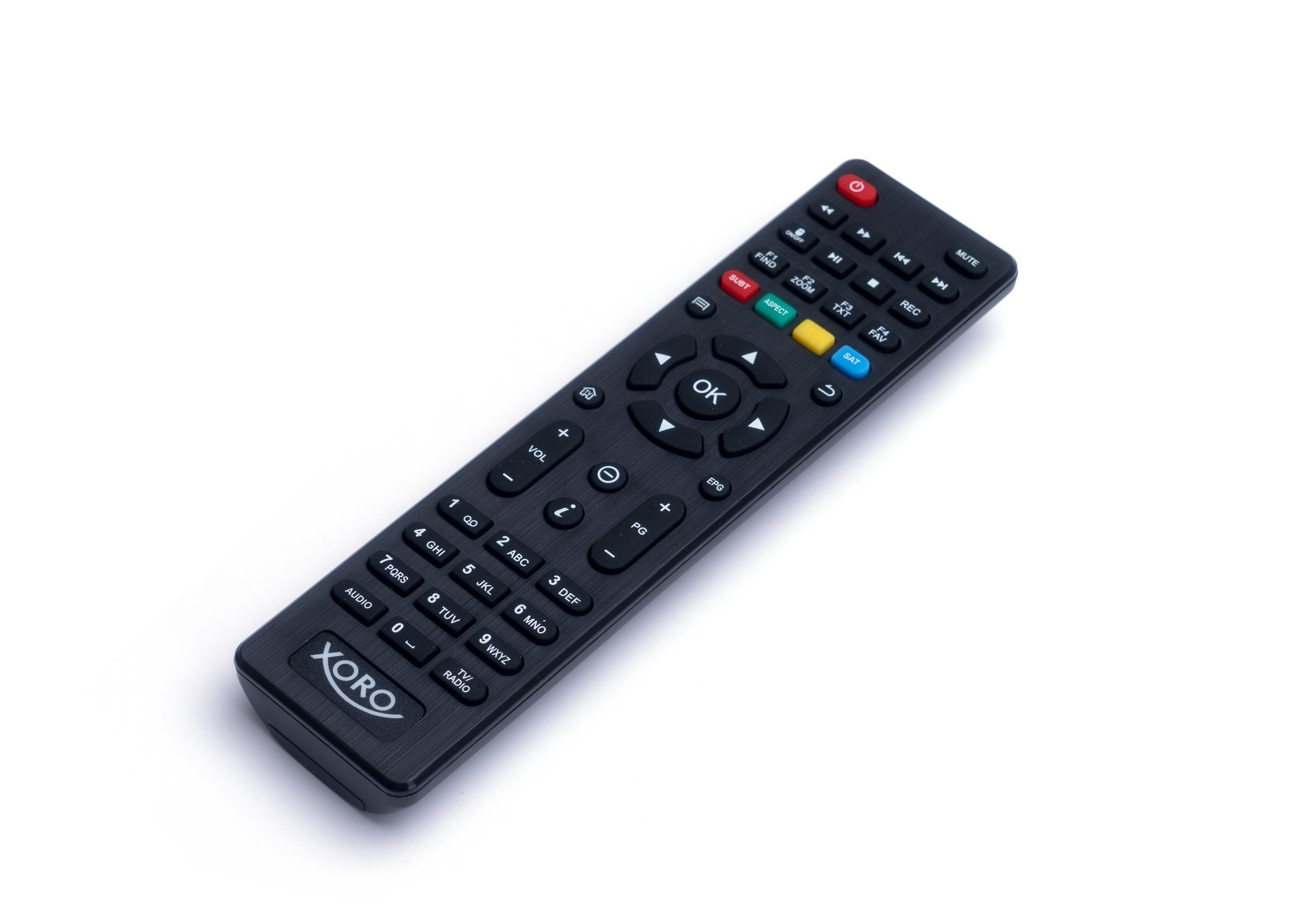 XORO HST 260 T2/C DVB-C2/T2 HD Receiver (HDTV, PVR-Funktion, DVB-T2 HD, DVB-C, DVB-C2, Schwarz)