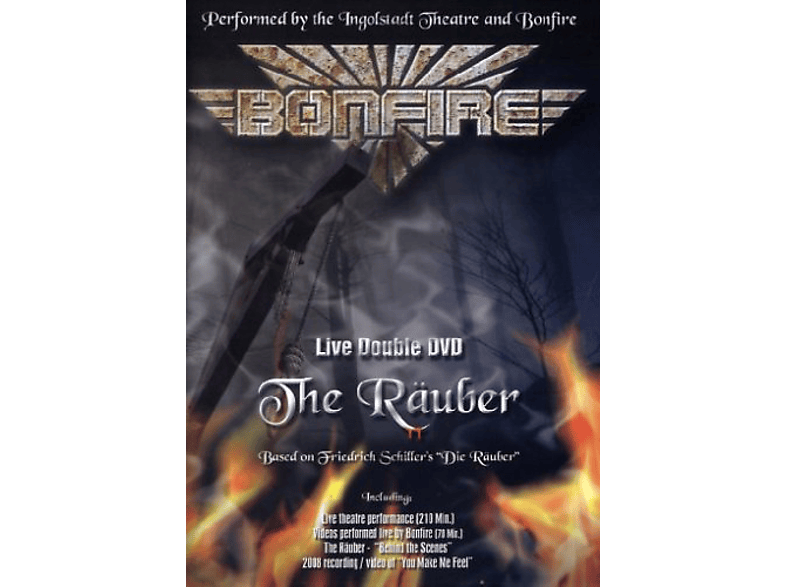 (DVD) Bonfire: - Räuber The Live