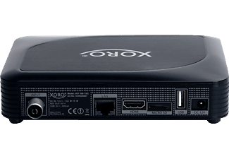 XORO HST 260 T2/C DVB-C2/T2 HD Receiver (HDTV, PVR-Funktion, DVB-T2 HD, DVB-C, DVB-C2, Schwarz)