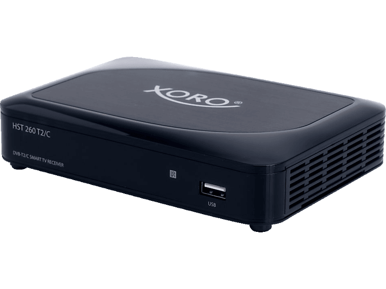 XORO HST 260 T2/C DVB-C2/T2 HD Receiver (HDTV, PVR-Funktion, DVB-T2 HD ...